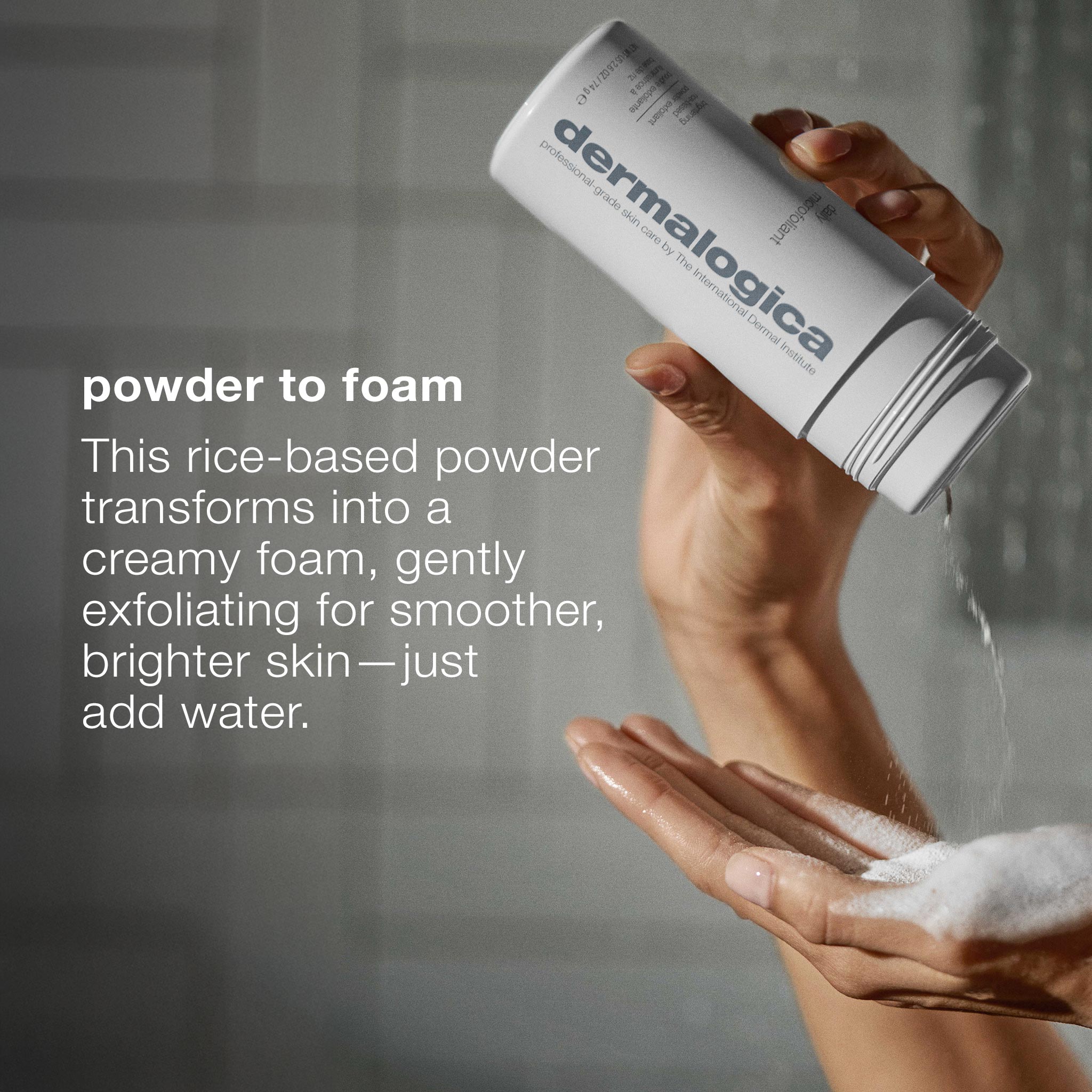 daily microfoliant exfoliator powder to foam